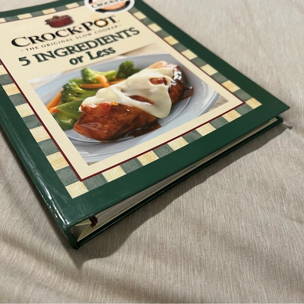 Crock-Pot 5 Ingredients or Less Cookbook Recipes | Slow Cooker Comfort Meals